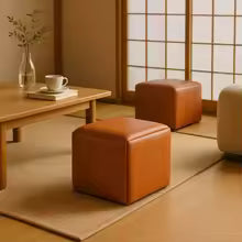 Compact 5-in-1 Cube Stool