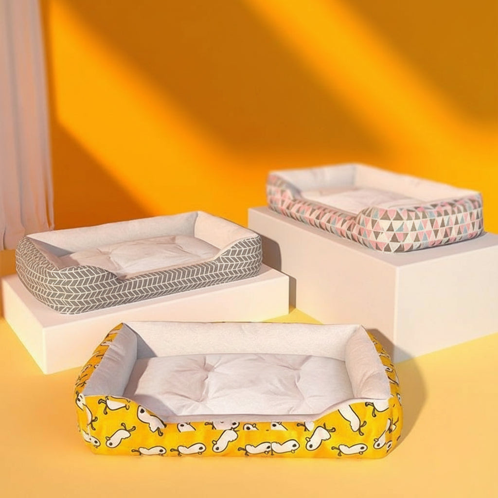 All-Season Pet Kennel – Summer Dog & Cat Bed for Small to Medium Pets