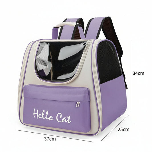 Portable Pet Space Capsule Bag – Large Capacity Cat & Dog Carrier Shoulder Bag