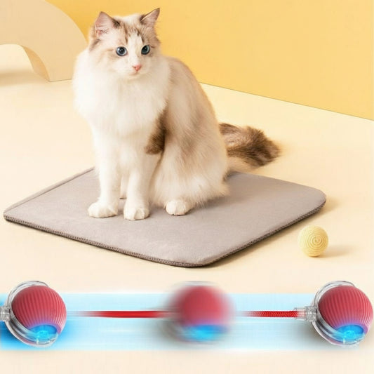Smart Rolling Cat Toy Ball – Interactive Electric Pet Toy for Cats
