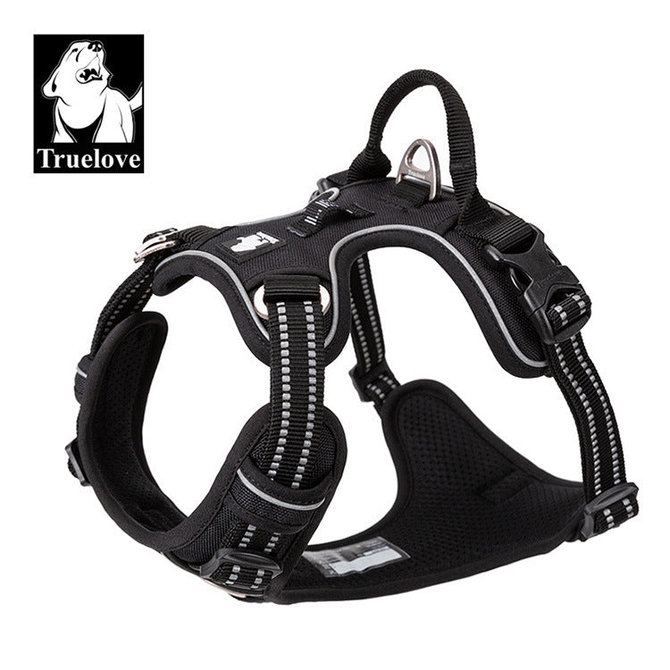Dog Leash & Harness Set – Vest Style for Small, Medium & Large Dogs