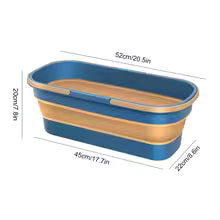 Foldable Flat Mop Bucket