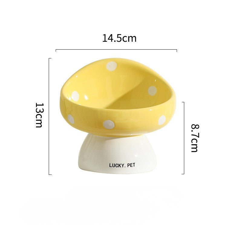 Ceramic Cat Food Bowl