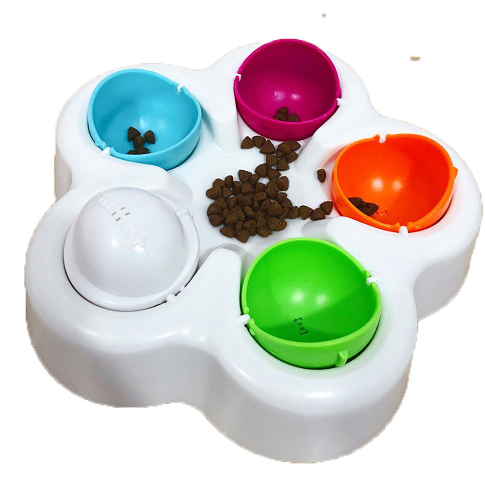 Rotating Ball Interactive IQ Educational Toy for Cats & Dogs