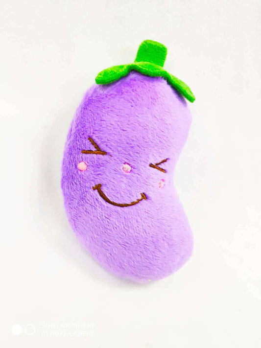 Pet Dog Plush Toy – Sound-Making Vegetable, Cake & Lobster Bone Chew Toy