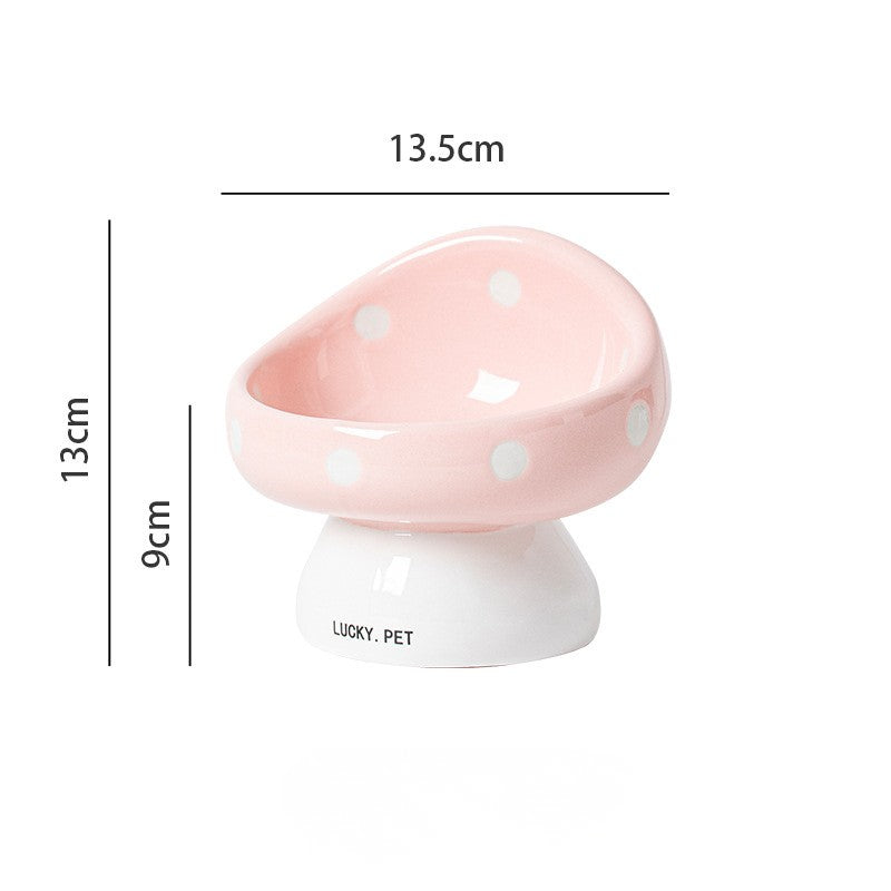 Ceramic Cat Food Bowl