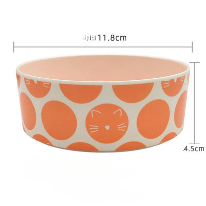 Ergonomic Pet Bowl for Cats & Dogs – Fashion Design, Neck Protection Food Plate | Premium Export Collection