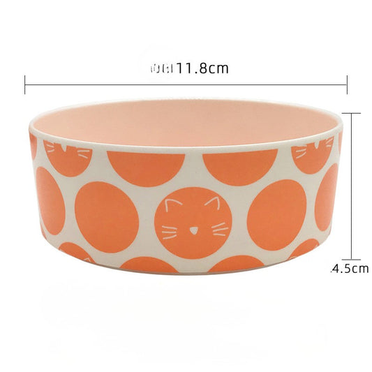 Ergonomic Pet Bowl for Cats & Dogs – Fashion Design, Neck Protection Food Plate | Premium Export Collection