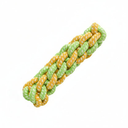 Durable Cotton Rope Dog Toy Ball – Teething & Bite-Resistant Knots for Small, Medium & Large Dogs