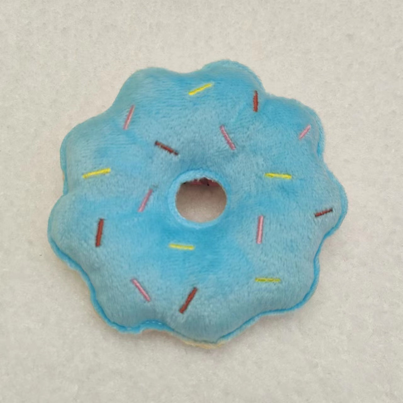 Plush Sound-Making Donut Toy – Soft Interactive Squeaky Play Donuts