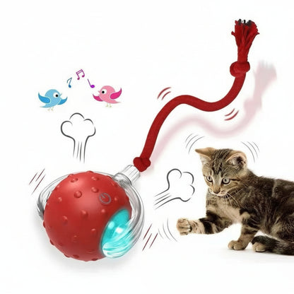 Smart Rolling Cat Toy Ball – Interactive Electric Pet Toy for Cats