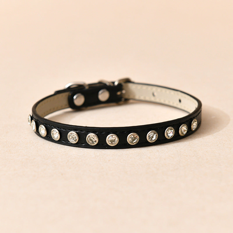 Cross-Border Premium Pet Collar – Adjustable Dog & Cat Collar for Small and Medium Pets