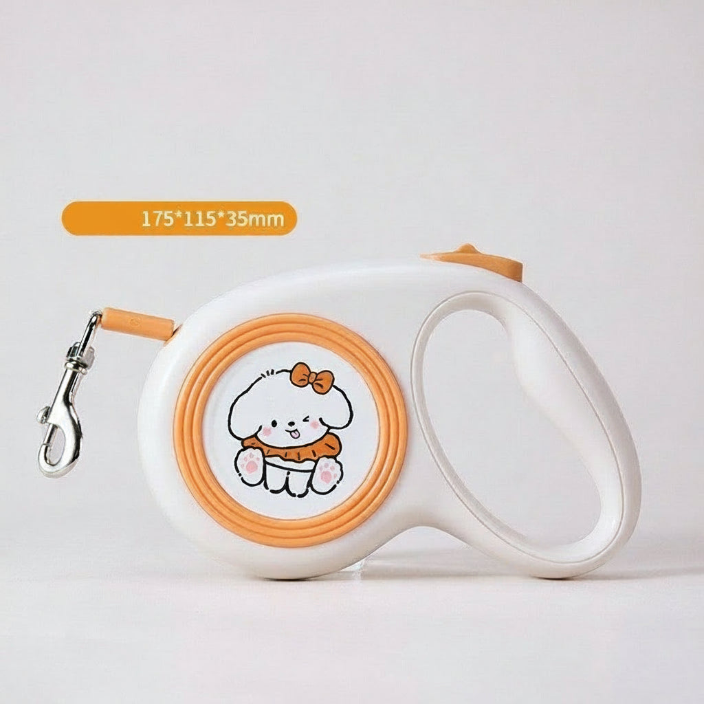 Automatic Retractable Dog Leash – Simple Traction Rope for Small & Medium Dogs