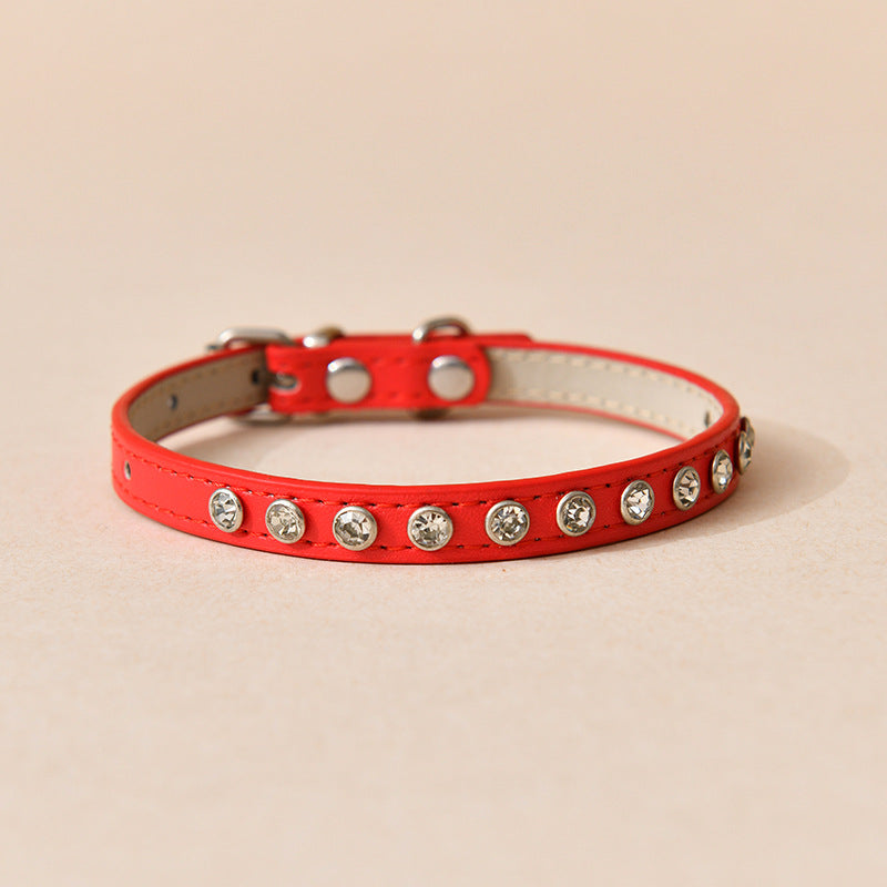 Cross-Border Premium Pet Collar – Adjustable Dog & Cat Collar for Small and Medium Pets