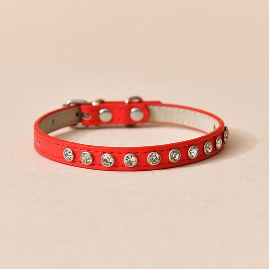 Cross-Border Premium Pet Collar – Adjustable Dog & Cat Collar for Small and Medium Pets