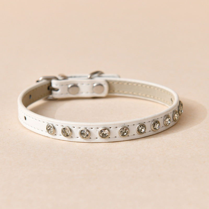 Cross-Border Premium Pet Collar – Adjustable Dog & Cat Collar for Small and Medium Pets