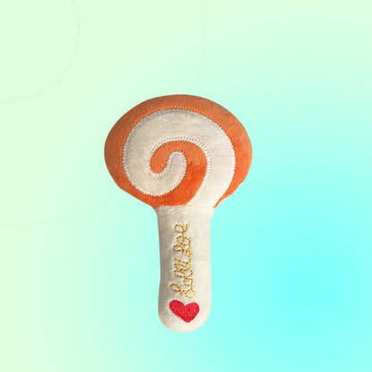 Plush Sound-Making Pet Toy – Vegetable, Cake, Lobster & Bone Design for Dogs