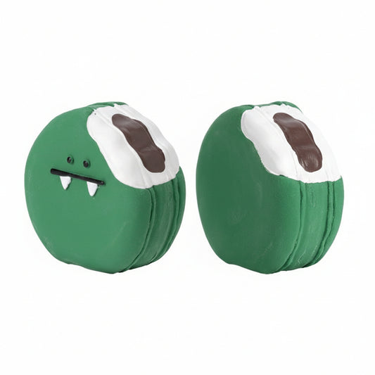 Pet Latex Squeaky Toy – Egg, Bread & Macaron Decompression Interactive Dog Toy