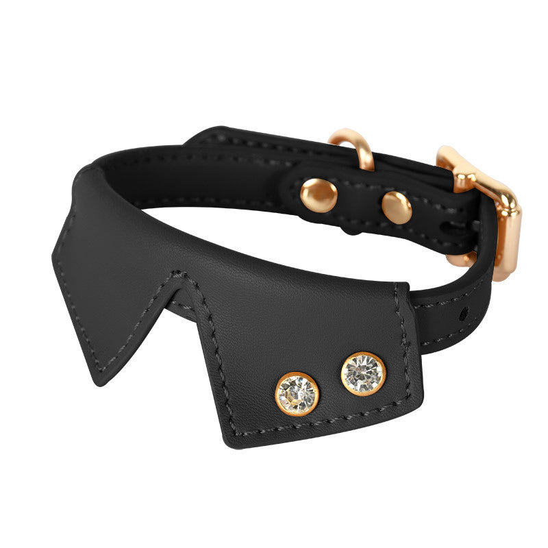 Original Leather Pet Harness, Leash & Collar Set – Premium Cross-Border Design for Small to Medium Dogs & Cats