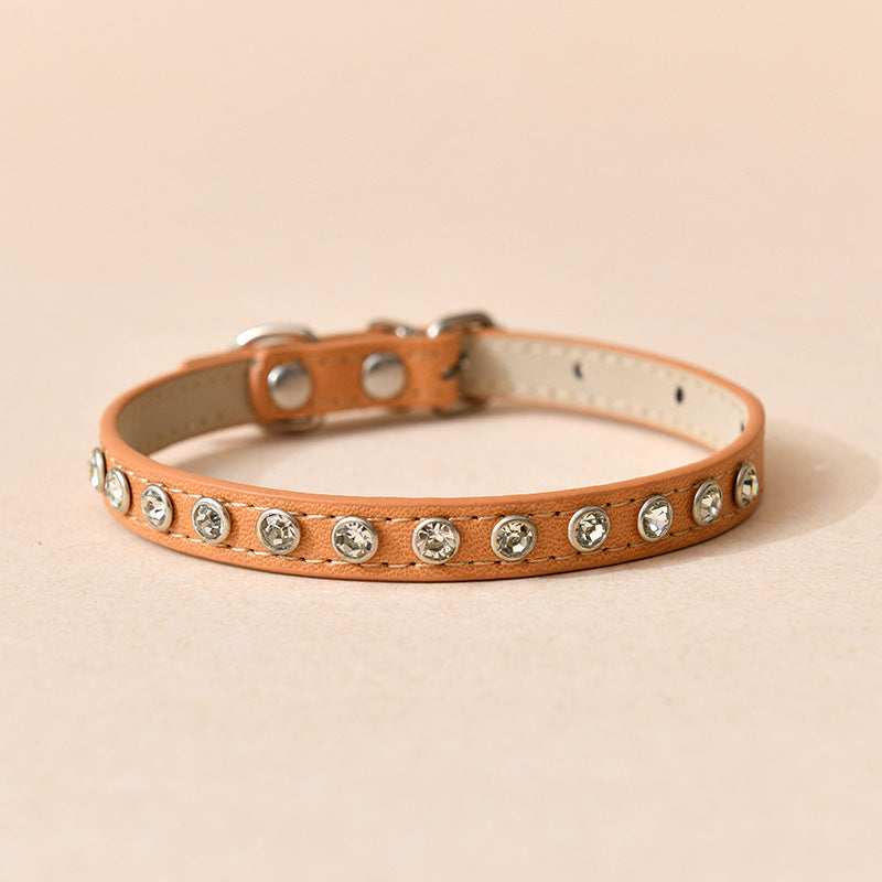 Cross-Border Premium Pet Collar – Adjustable Dog & Cat Collar for Small and Medium Pets