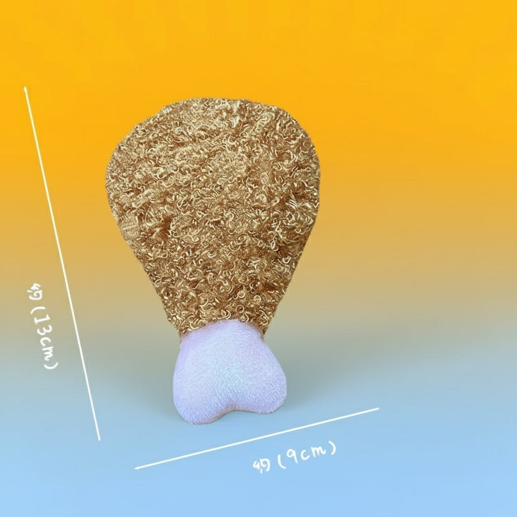 Pet Supplies Dog Plush Toy Set – Realistic Hamburger, Fries & Chicken Leg Simulation Toys