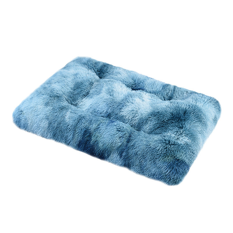 Plush Dog Kennel Mat – Soft Pet Sleeping Pad