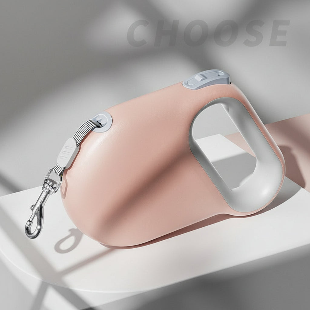 Automatic Retractable Dog Leash – Reflective, Tangle-Free Walking Rope for Pets