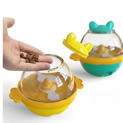 Interactive Pet Food Leakage Ball | Cat & Dog Tumbler Toy | Slow Feeder & Treat Dispenser