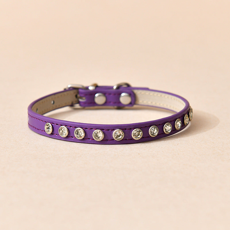 Cross-Border Premium Pet Collar – Adjustable Dog & Cat Collar for Small and Medium Pets