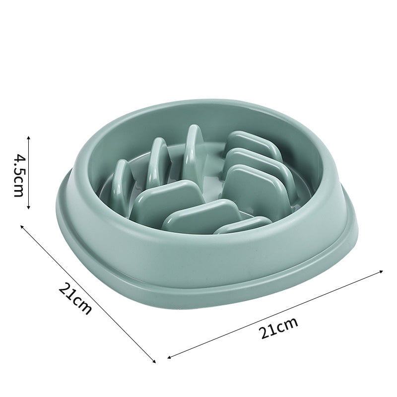 Set of 4 Bowls Dog & Cat Slow Feeder Bowl – Anti-Choking Design for Healthy Eating