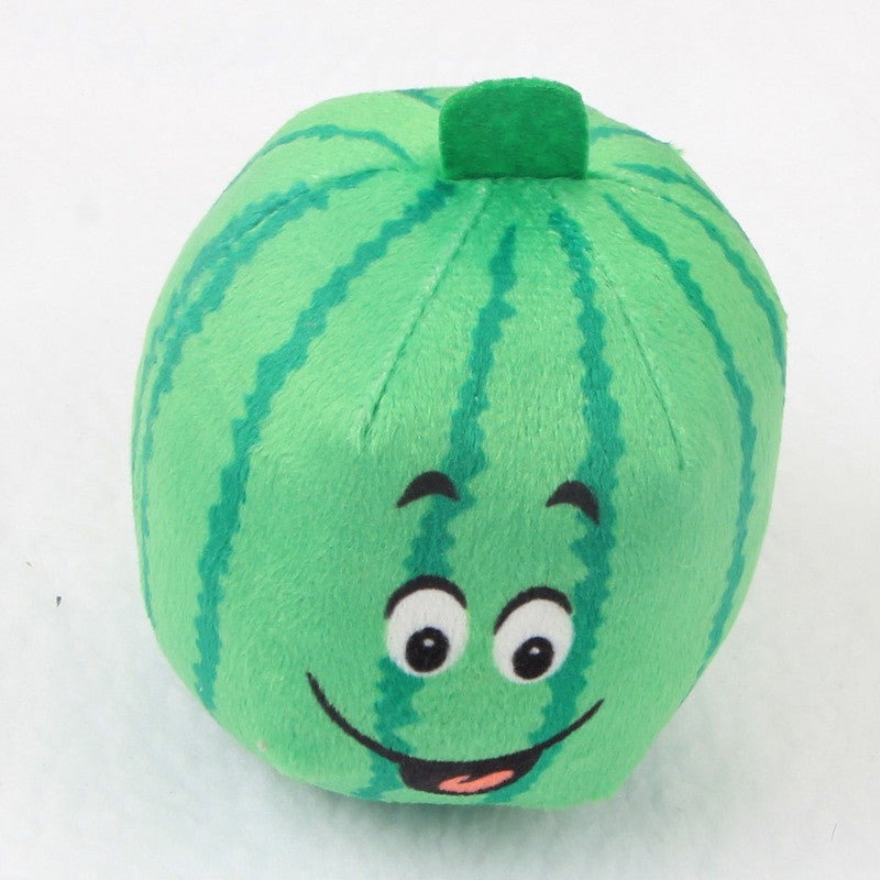 Pet Dog Plush Toy – Sound-Making Vegetable, Cake & Lobster Bone Chew Toy