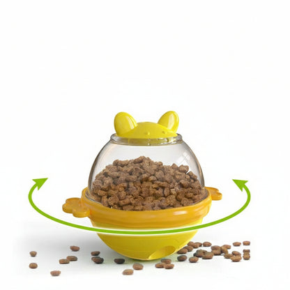 Interactive Pet Food Leakage Ball | Cat & Dog Tumbler Toy | Slow Feeder & Treat Dispenser