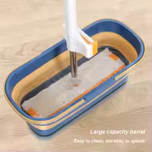 Foldable Flat Mop Bucket