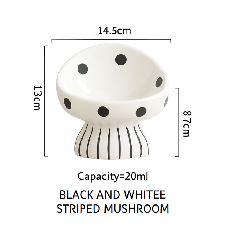 Ceramic Cat Food Bowl