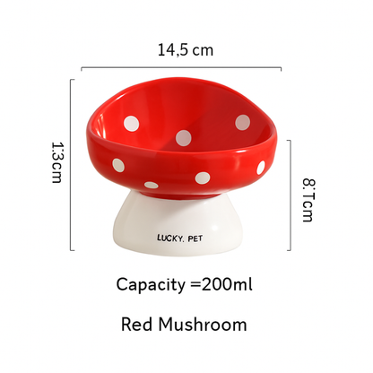 Ceramic Cat Food Bowl